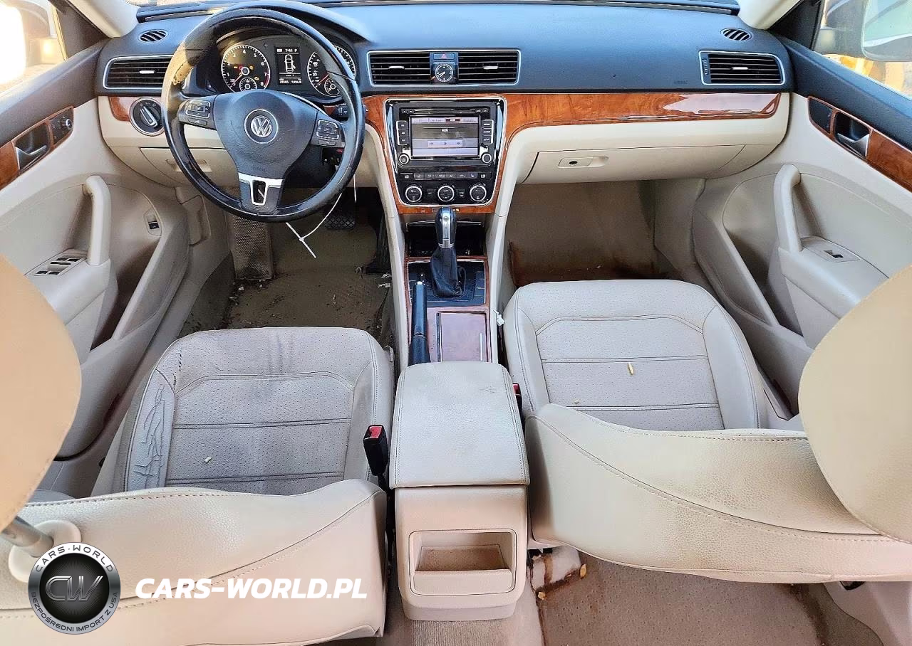 2012 Volkswagen Passat Se VIN:1VWBP7A35CC097430 - 8