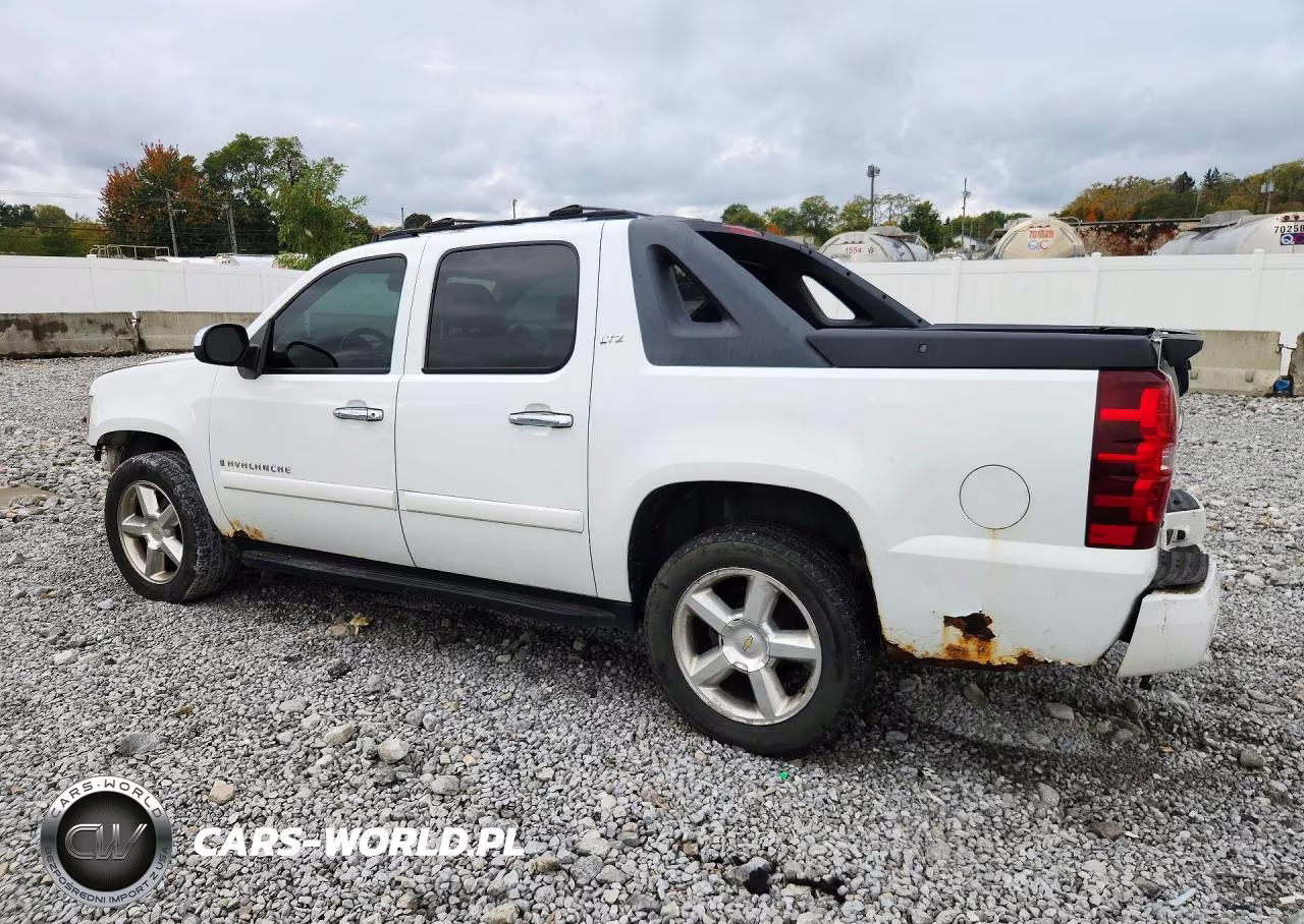 2008 Chevrolet Avalanche K1500 VIN:3GNFK12368G215771 - 2