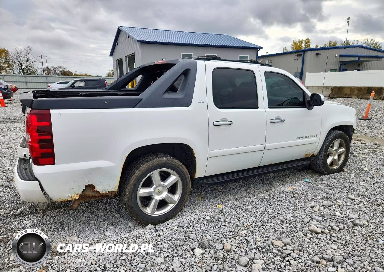 2008 Chevrolet Avalanche K1500 VIN:3GNFK12368G215771 - 3