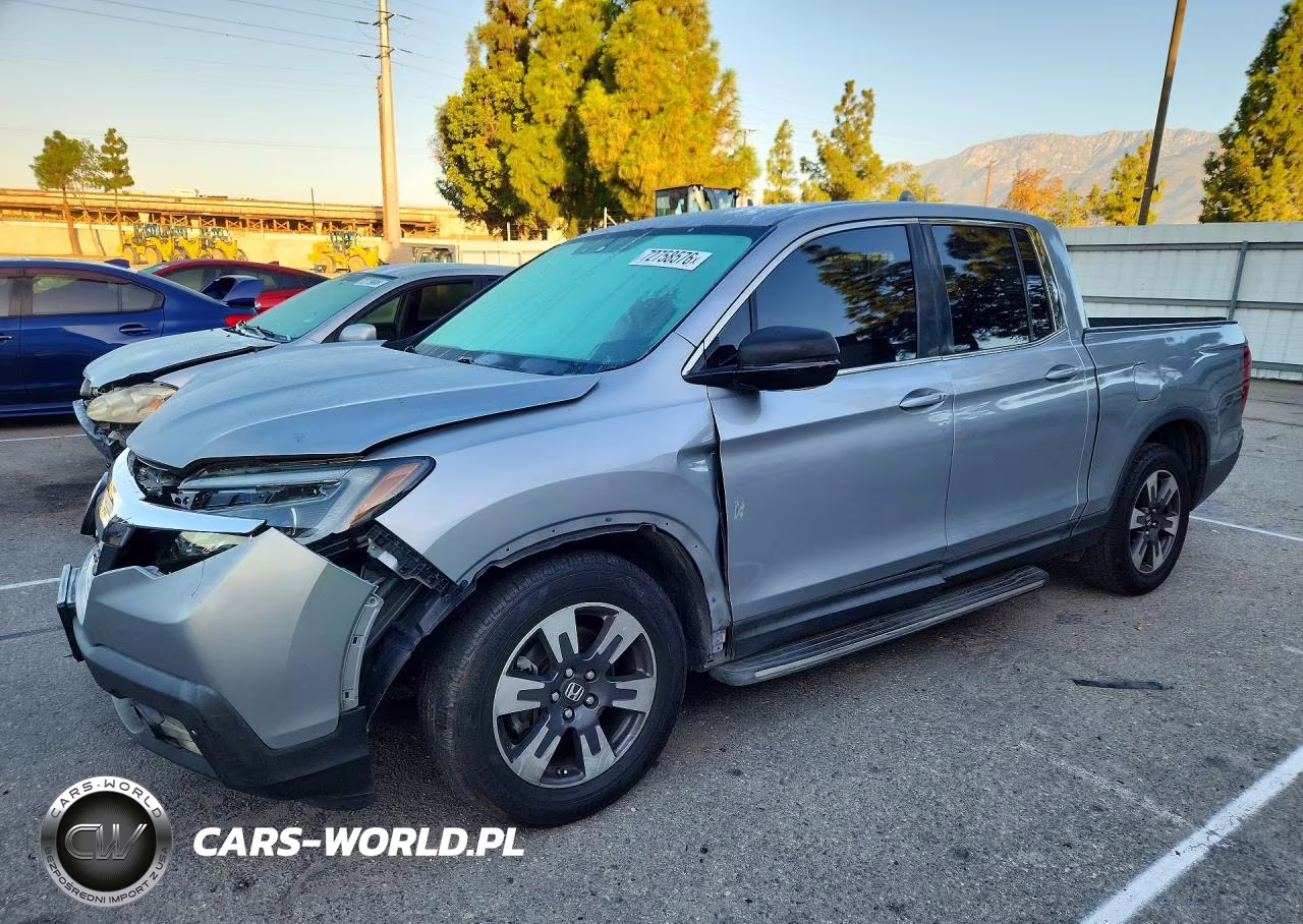 2017 Honda Ridgeline Rtl VIN:5FPYK2F6XHB008020 - 1