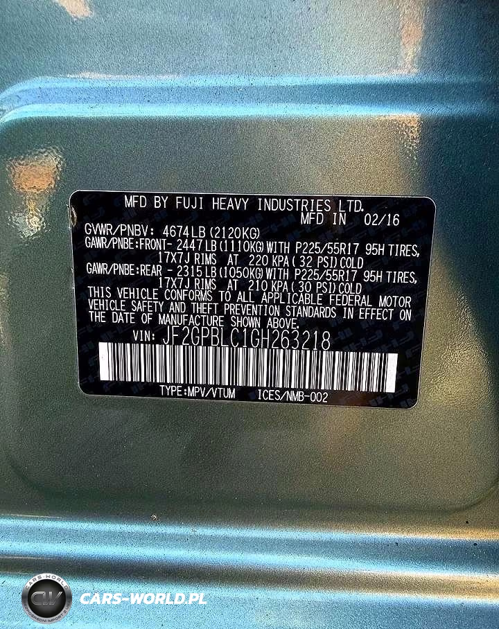 2016 Subaru Crosstrek 2.0I Hybrid Touring VIN:JF2GPBLC1GH263218 - 10