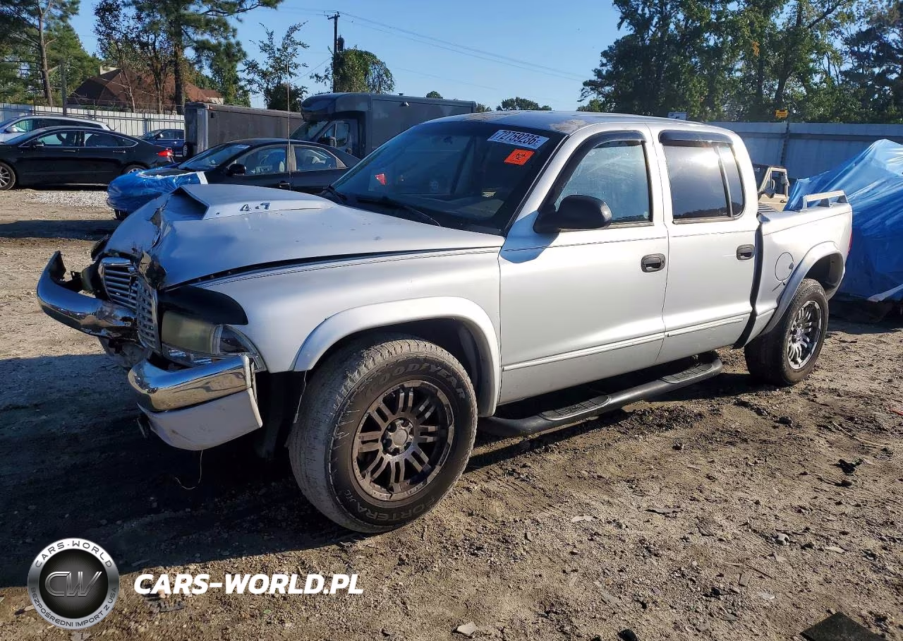 2004 Dodge Dakota Quad Sport VIN:1D7HL38N24S610431 - 1