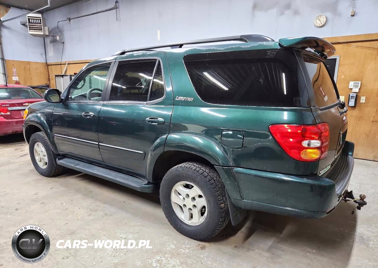 2001 Toyota Sequoia Limited VIN:5TDBT48A71S056455 - 2
