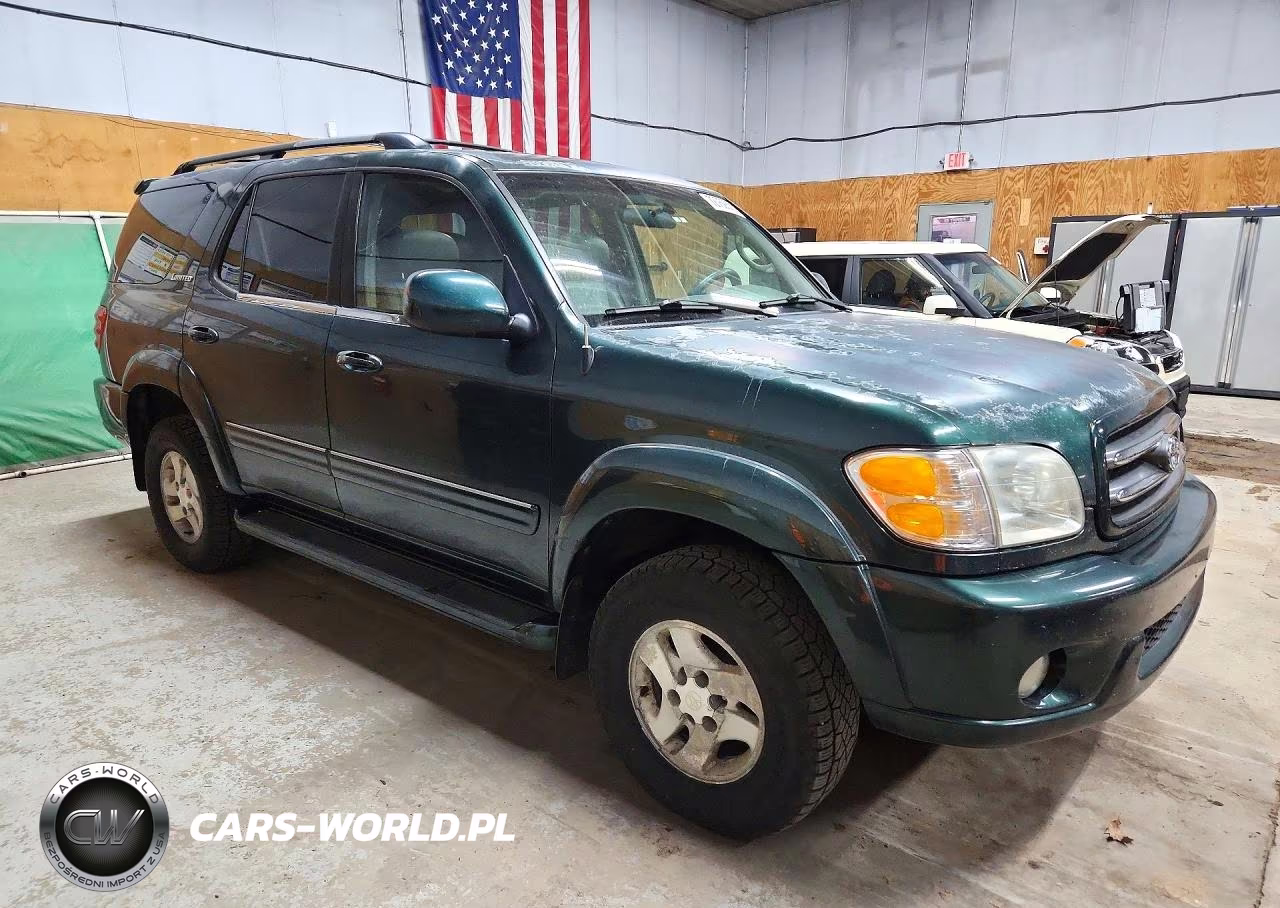 2001 Toyota Sequoia Limited VIN:5TDBT48A71S056455 - 4