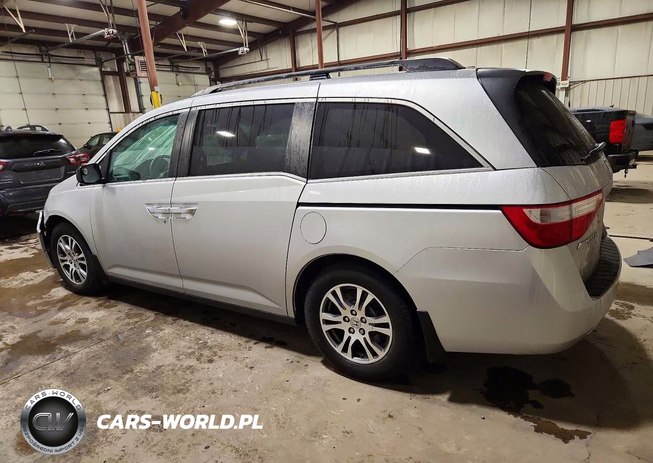 2012 Honda Odyssey Exl VIN:5FNRL5H61CB078748 - 2