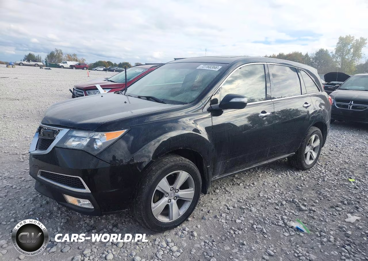 2011 Acura Mdx Technology VIN:2HNYD2H6XBH000964 - 1