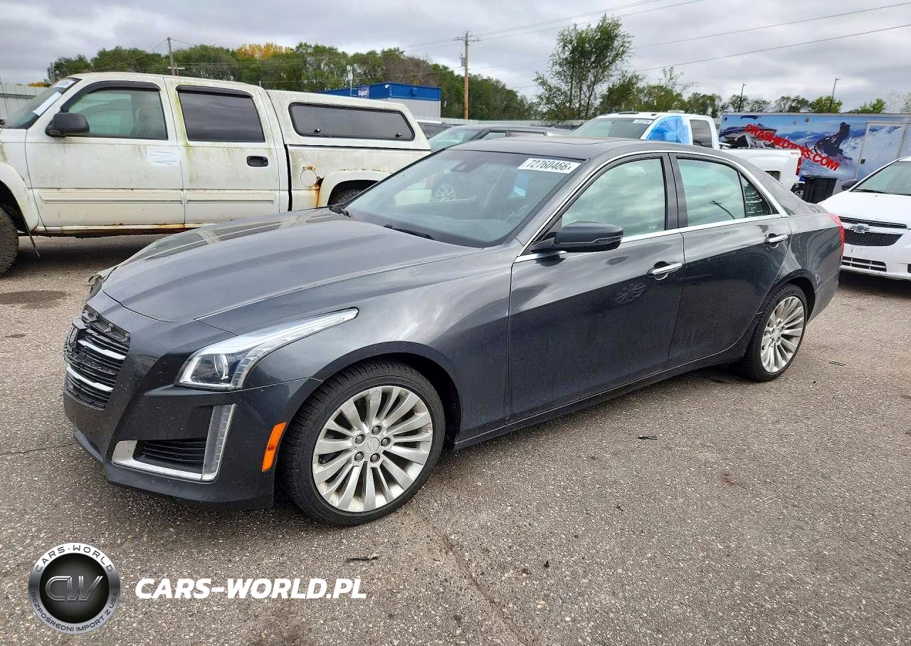 2016 Cadillac Cts Luxury Collection VIN:1G6AX5SS6G0188791 - 1