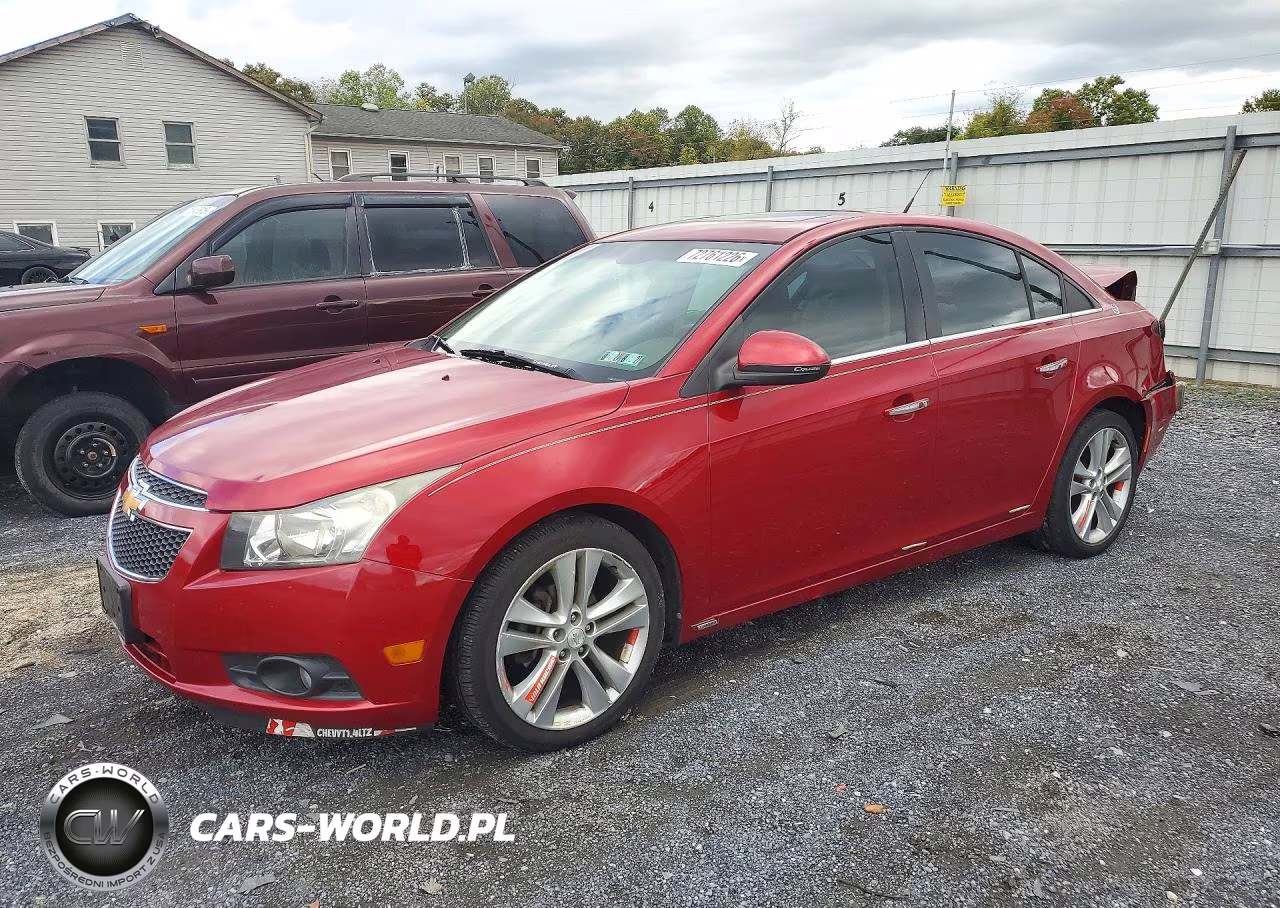 2012 Chevrolet Cruze Ltz VIN:1G1PH5SC7C7154771 - 1