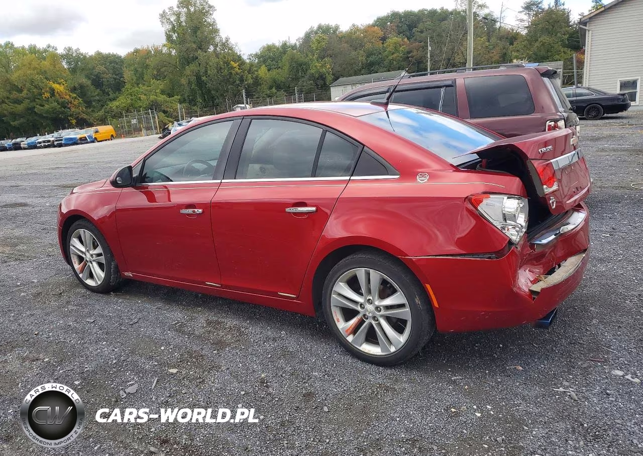 2012 Chevrolet Cruze Ltz VIN:1G1PH5SC7C7154771 - 2