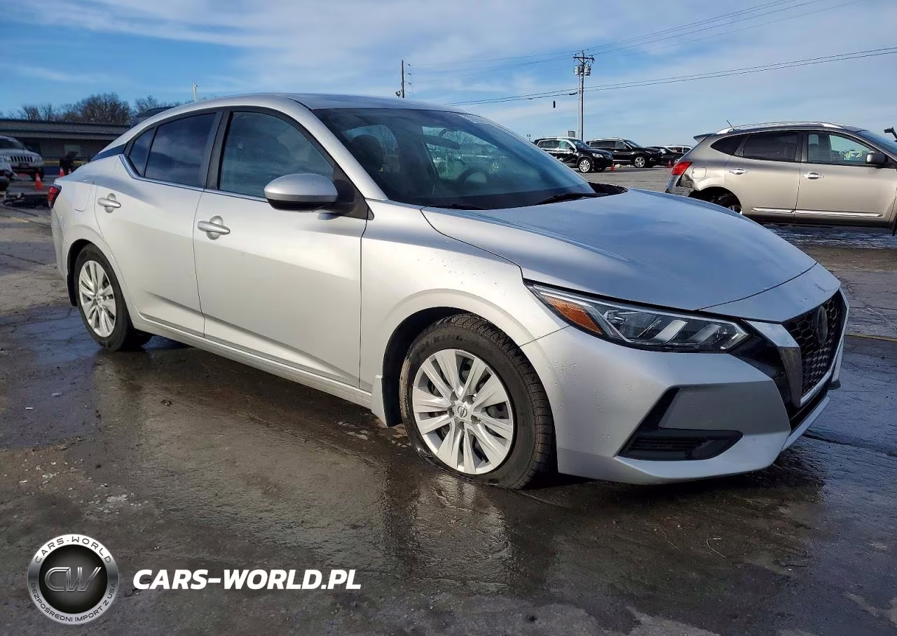 2021 Nissan Sentra S VIN:3N1AB8BV3MY257416 - 4