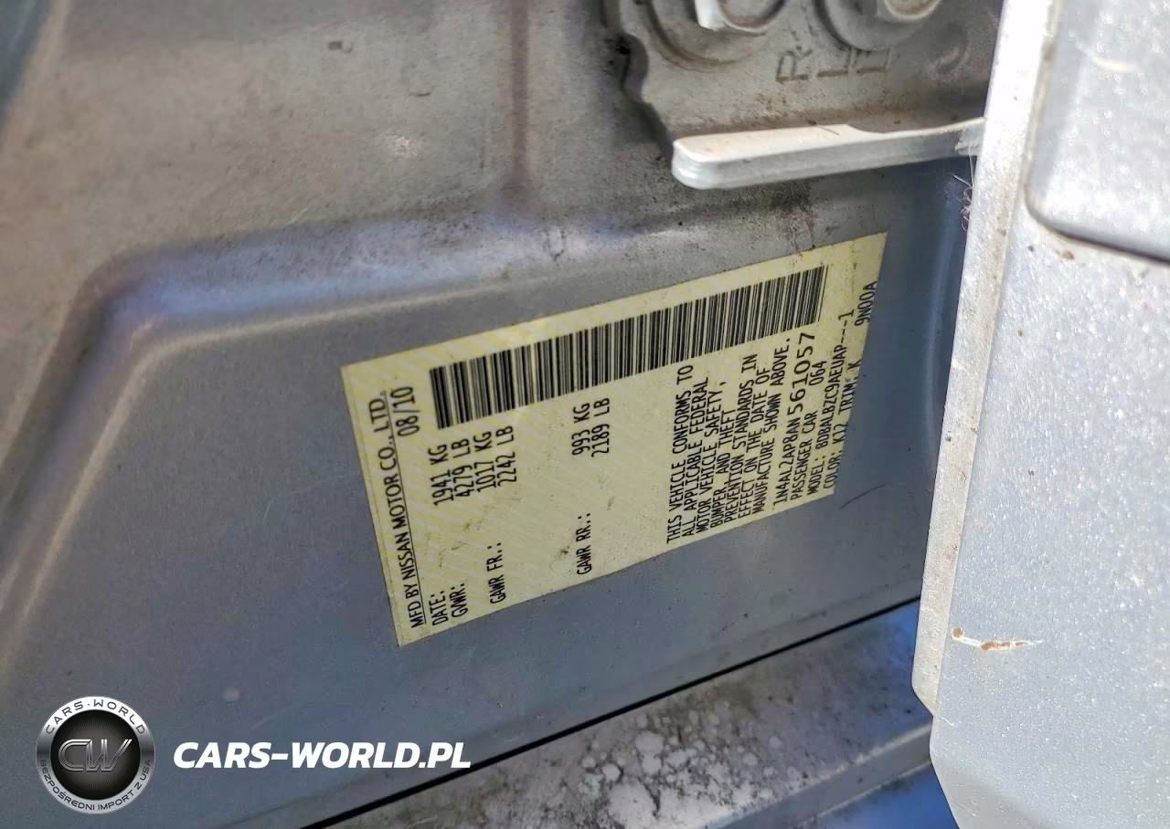 2010 Nissan Altima 2.5 VIN:1N4AL2AP8AN561057 - 12