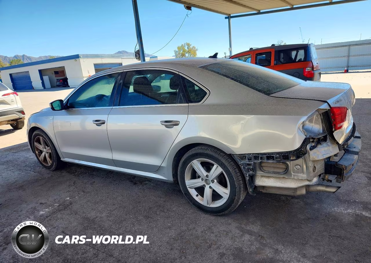 2014 Volkswagen Passat S VIN:1VWAT7A32EC043044 - 2