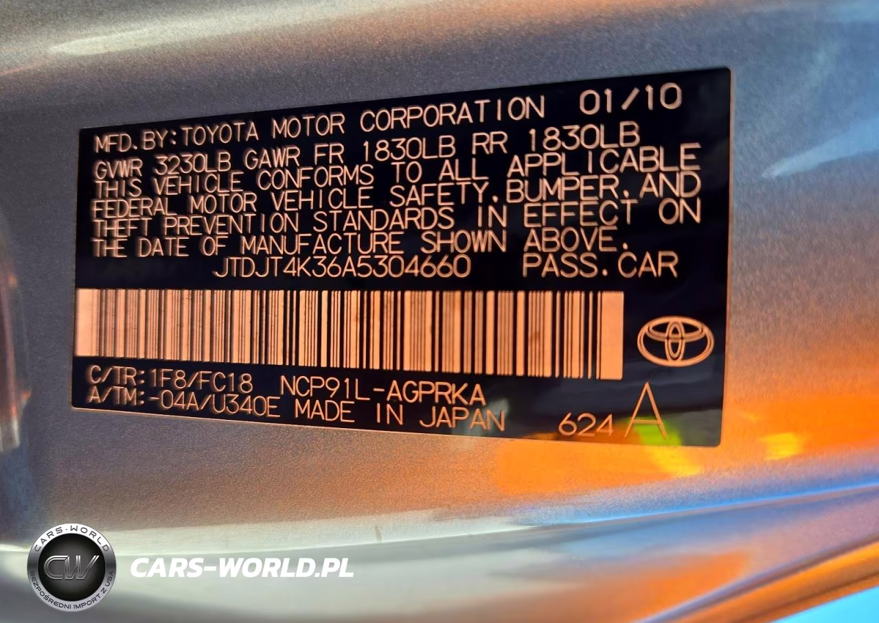2010 Toyota Yaris Base VIN:JTDJT4K36A5304660 - 13