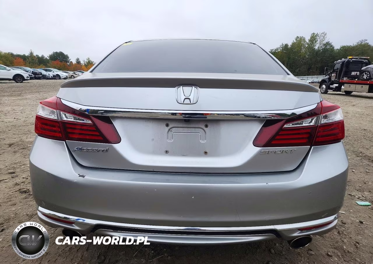 2016 Honda Accord Sport VIN:1HGCR2F50GA109775 - 6
