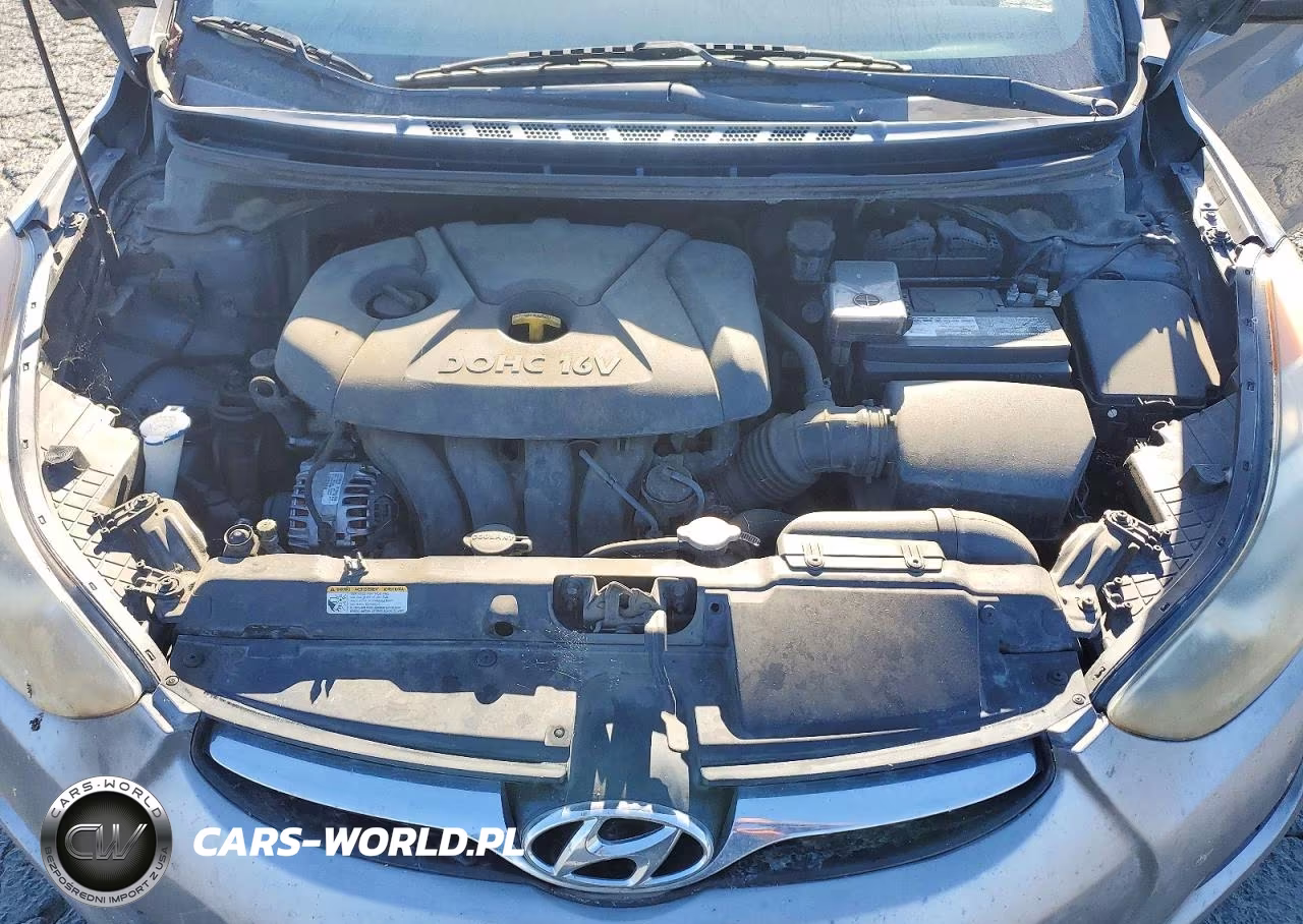 2013 Hyundai Elantra Gls VIN:5NPDH4AEXDH161640 - 11