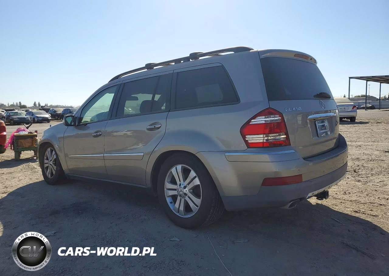 2007 Mercedes-Benz Gl 450 4Matic VIN:4JGBF71E07A270775 - 2