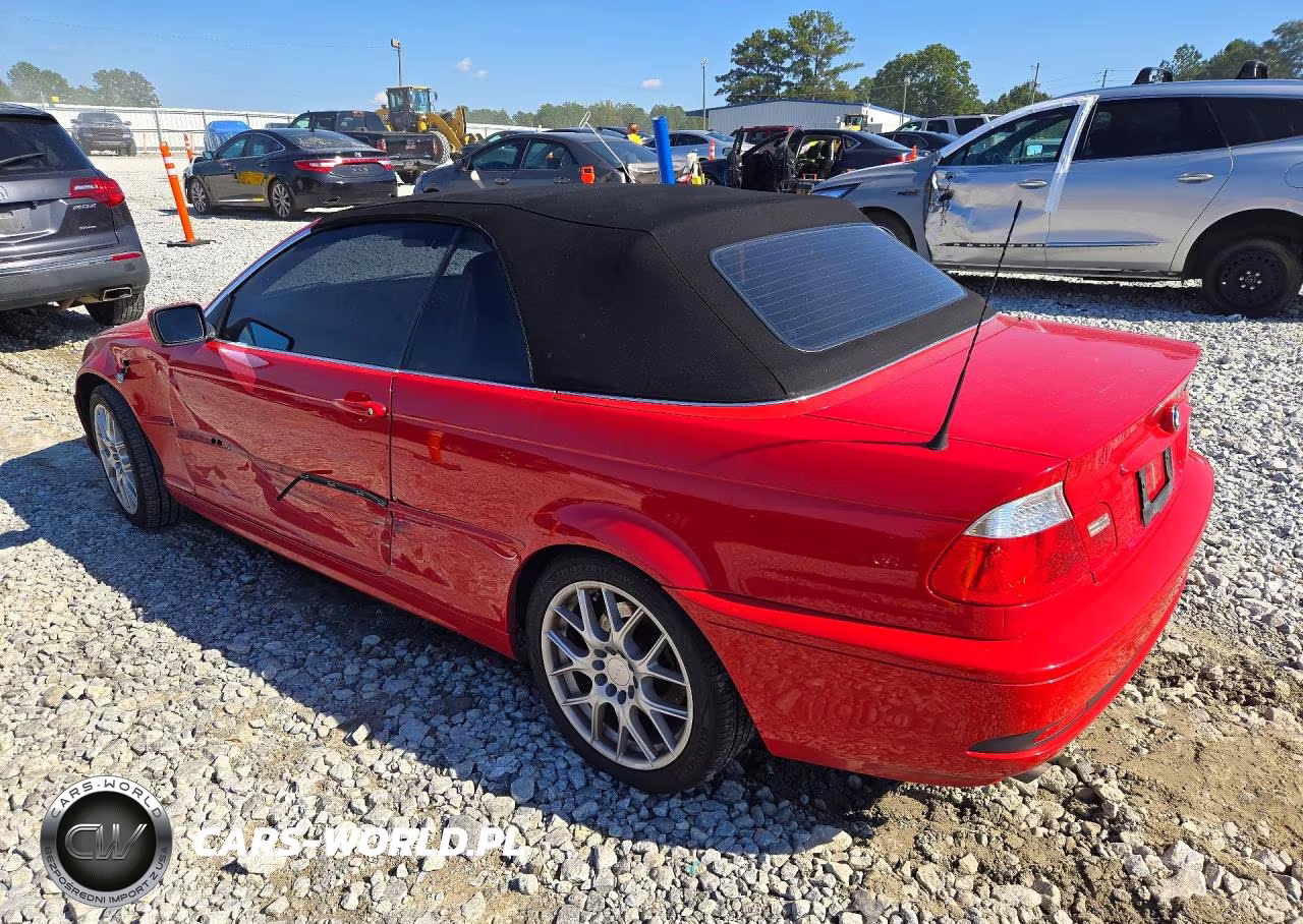 2006 BMW 325 Ci VIN:WBABW33446PX87393 - 2
