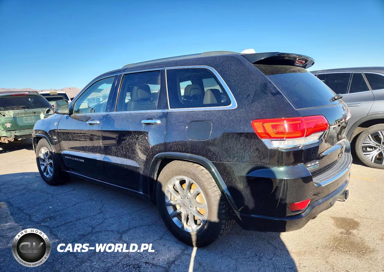 2015 Jeep Grand Cherokee Overland VIN:1C4RJFCMXFC176017 - 2