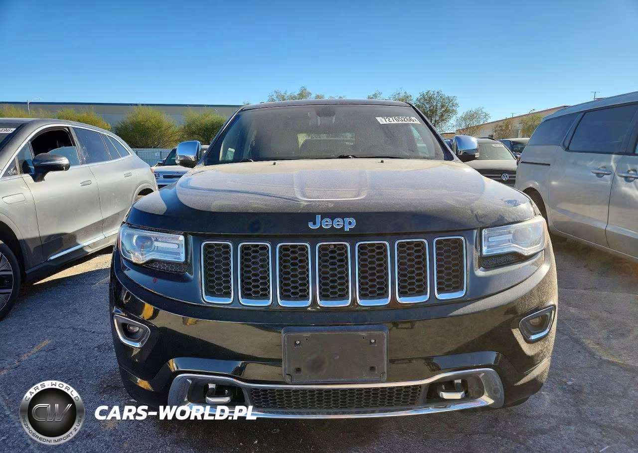 2015 Jeep Grand Cherokee Overland VIN:1C4RJFCMXFC176017 - 5