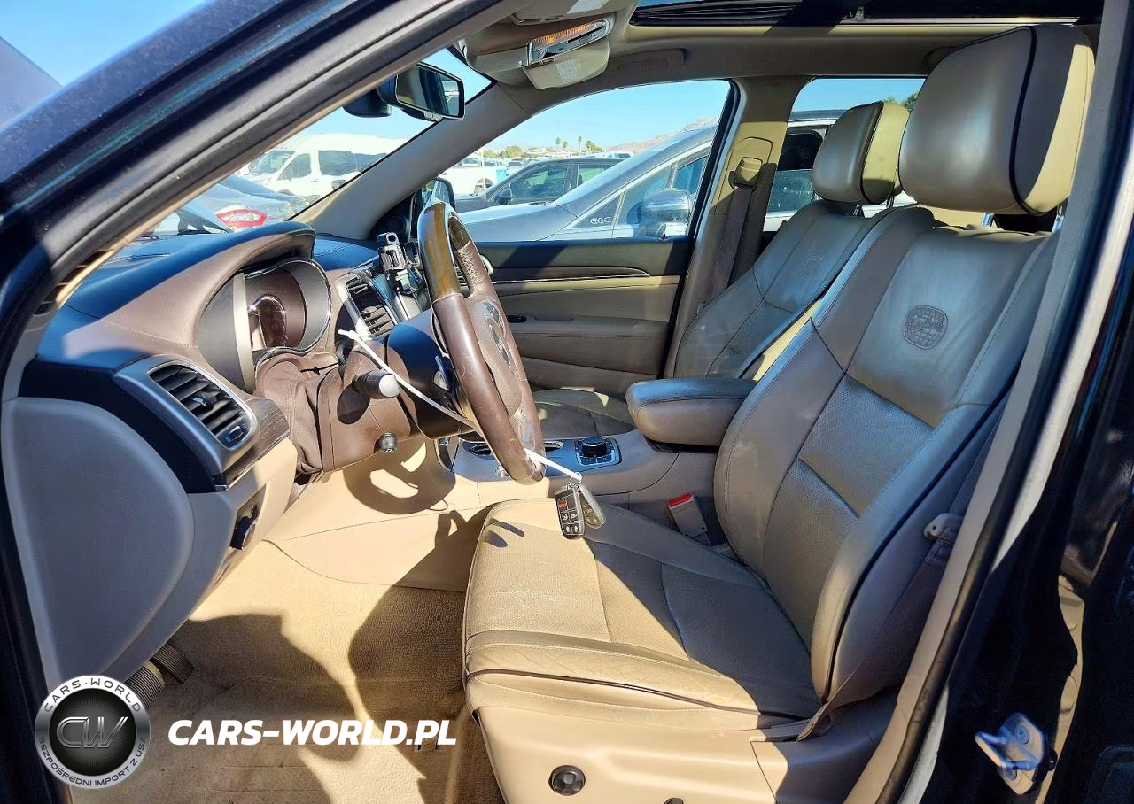 2015 Jeep Grand Cherokee Overland VIN:1C4RJFCMXFC176017 - 7