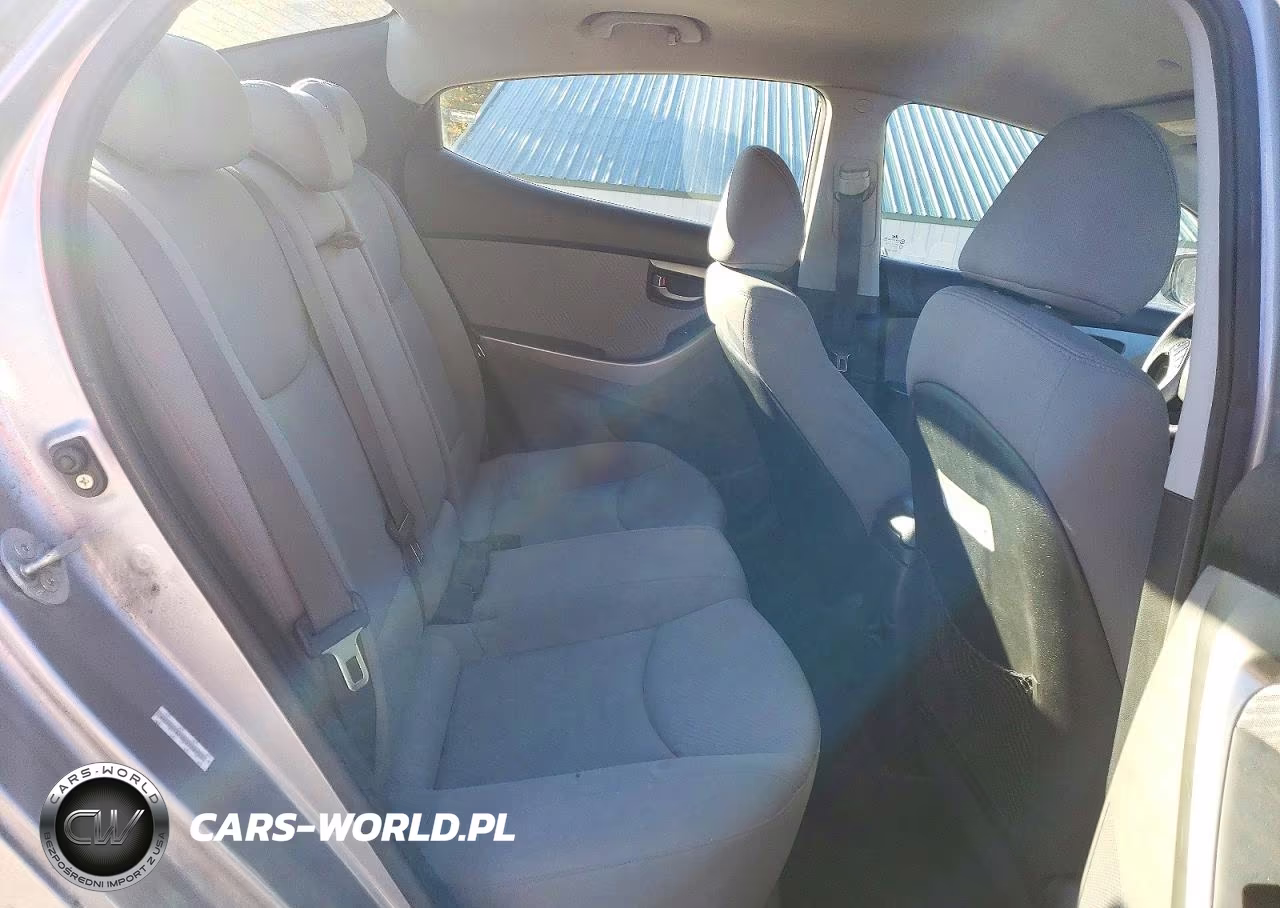 2013 Hyundai Elantra Gls VIN:KMHDH4AE6DU788255 - 10