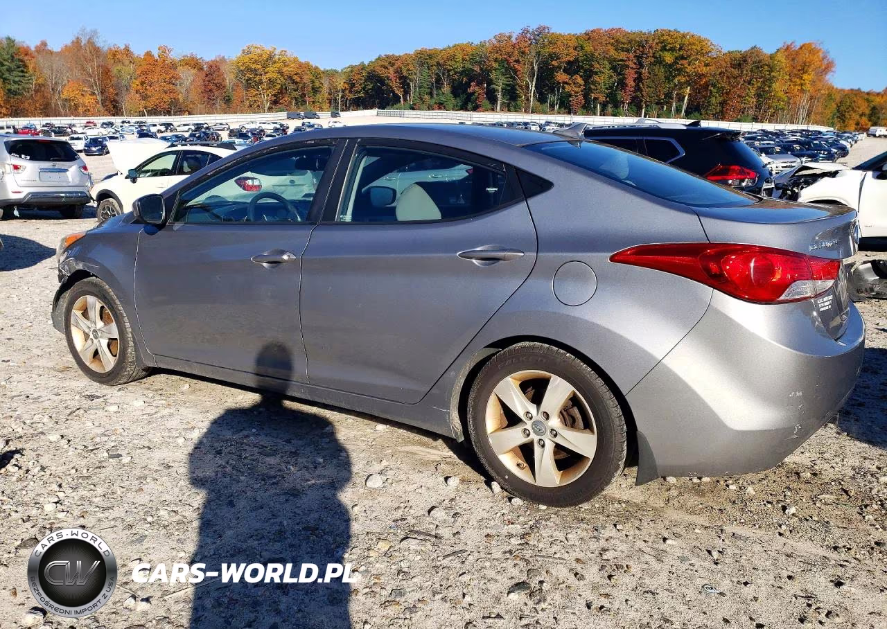 2013 Hyundai Elantra Gls VIN:KMHDH4AE6DU788255 - 2