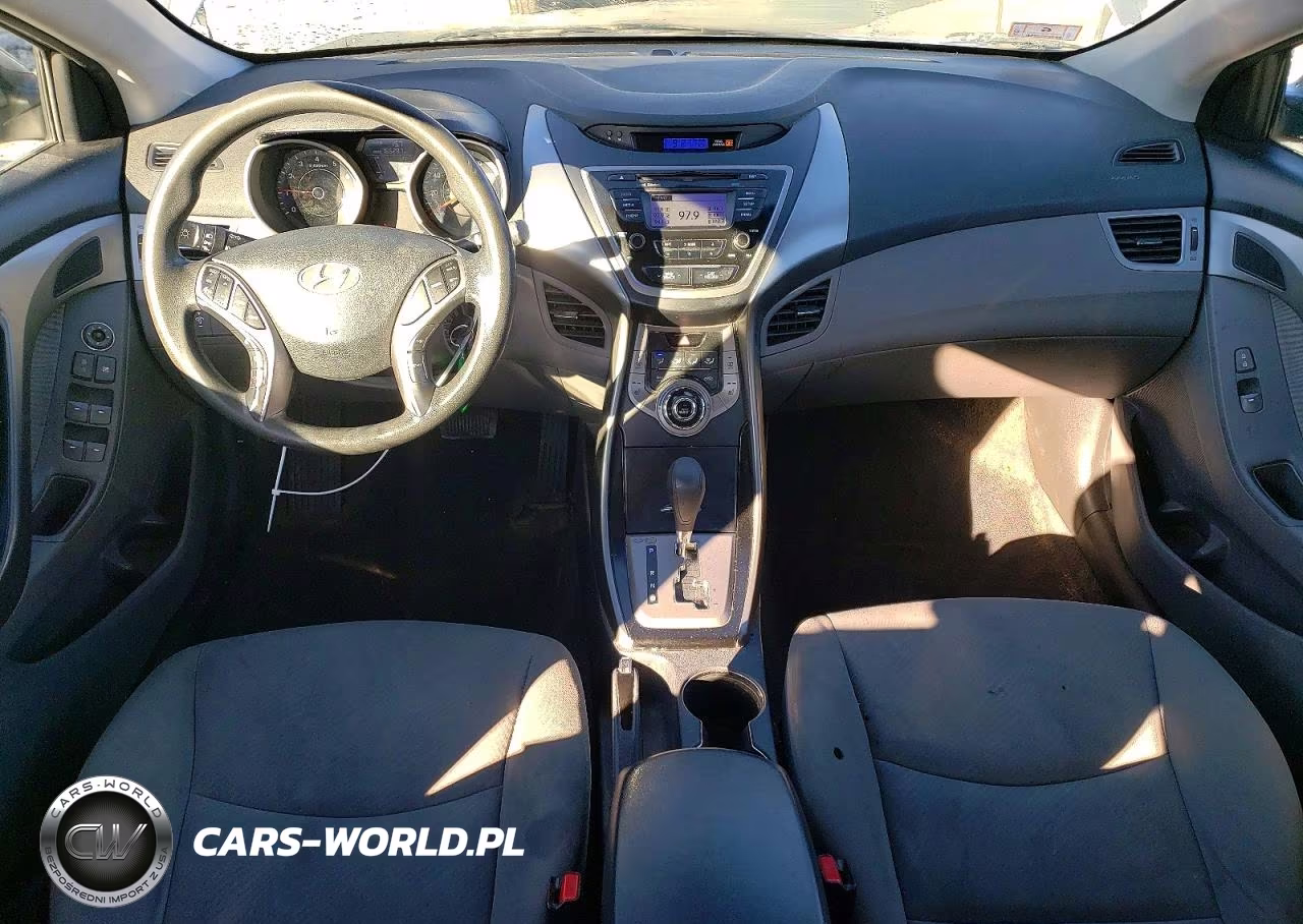 2013 Hyundai Elantra Gls VIN:KMHDH4AE6DU788255 - 8
