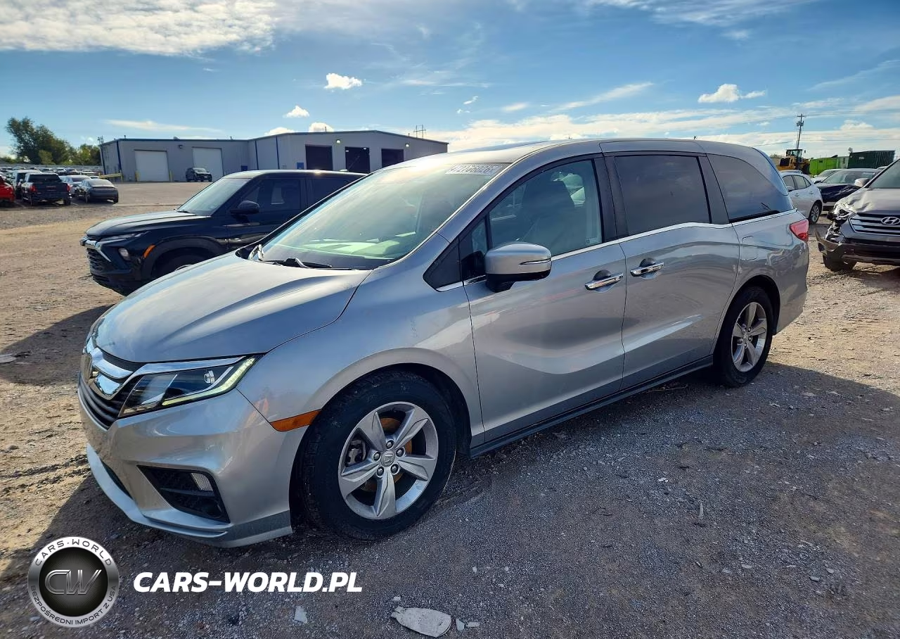 2019 Honda Odyssey Exl VIN:5FNRL6H73KB022677 - 1
