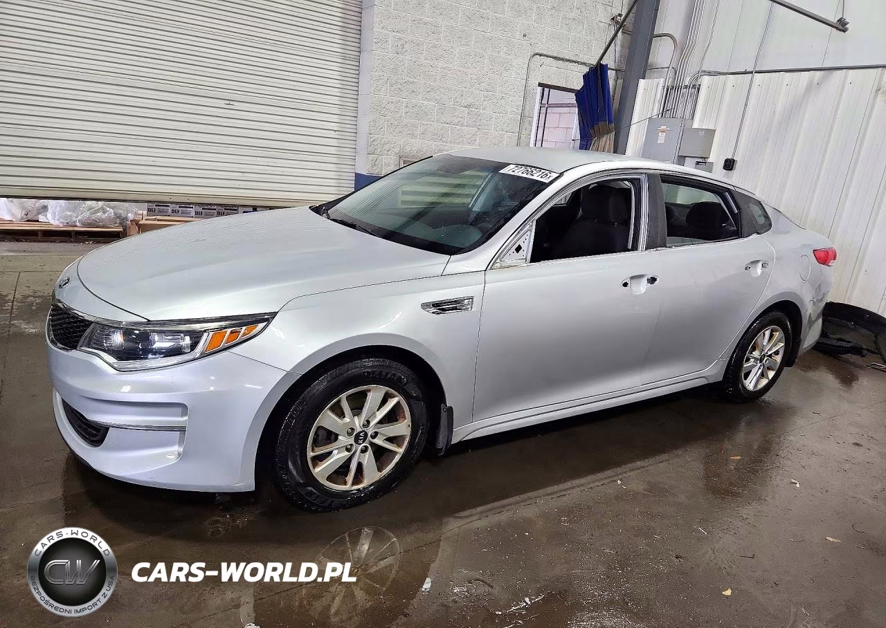 2016 Kia Optima Lx VIN:5XXGT4L37GG017793 - 1