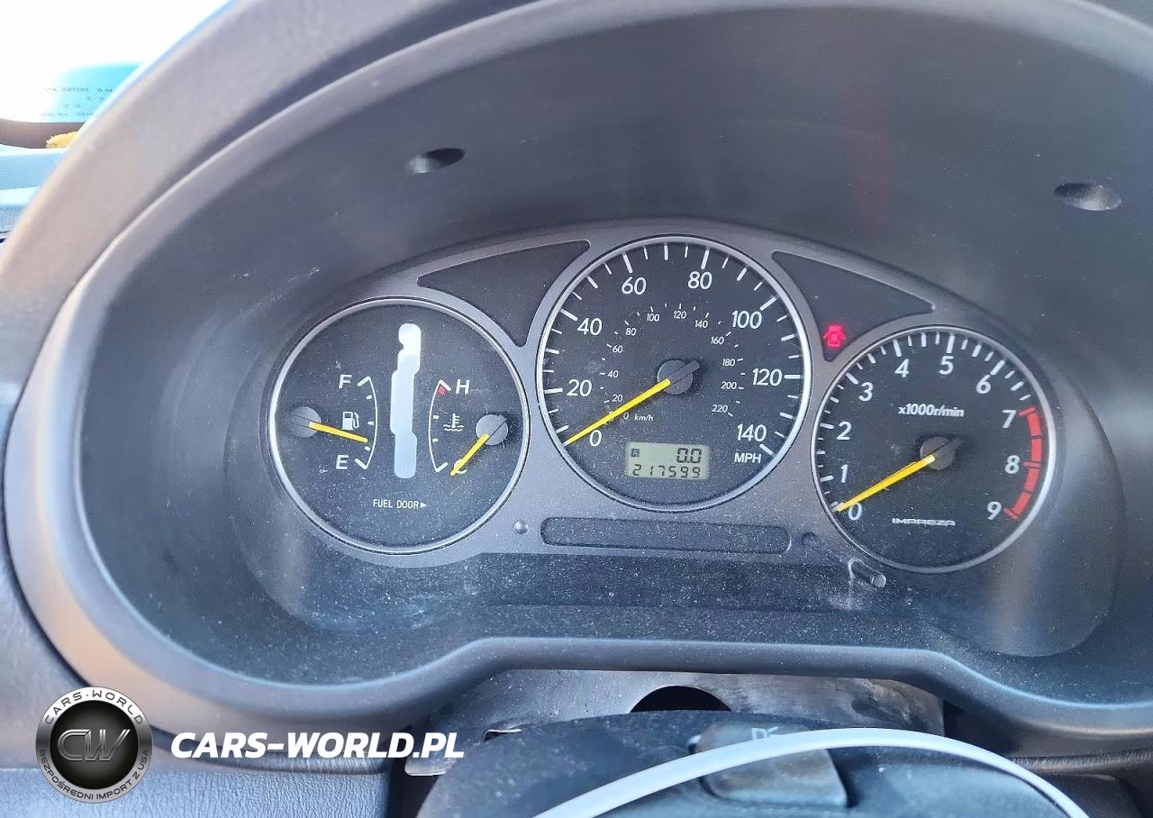 2002 Subaru Impreza Wrx VIN:JF1GD29622H524301 - 9