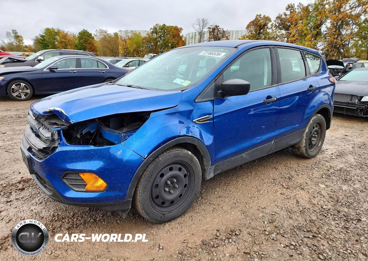 2018 Ford Escape S VIN:1FMCU0F73JUB41897 - 1
