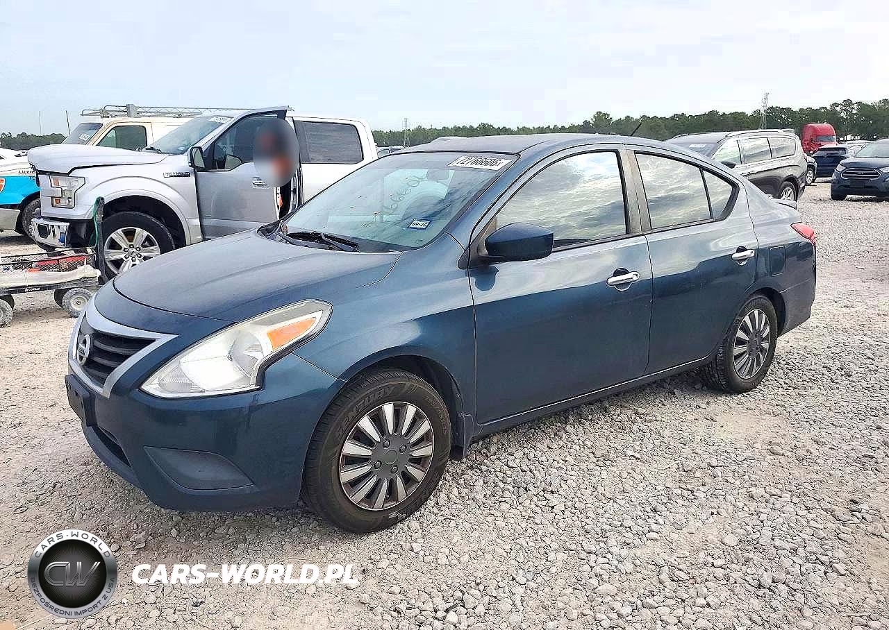 2015 Nissan Versa 1.6 Sv VIN:3N1CN7AP4FL816128 - 1
