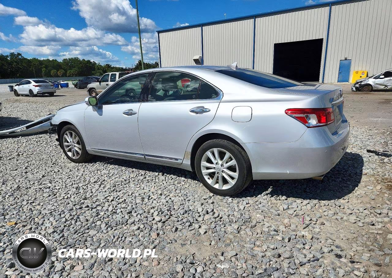 2012 Lexus Es 350 VIN:JTHBK1EG6C2489638 - 2