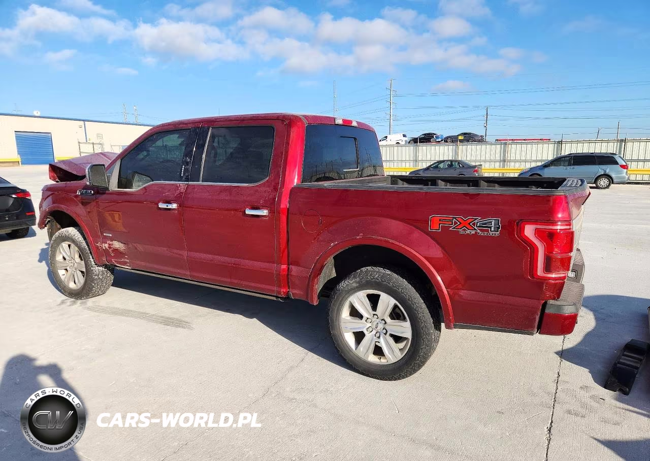 2015 Ford F150 Supercrew VIN:1FTEW1EG4FFA70705 - 2