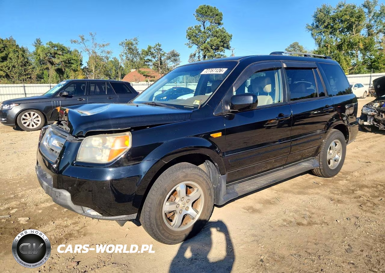 2008 Honda Pilot Exl VIN:5FNYF18748B029233 - 1