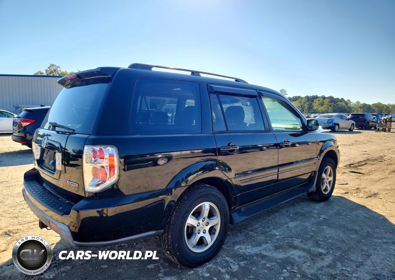 2008 Honda Pilot Exl VIN:5FNYF18748B029233 - 3