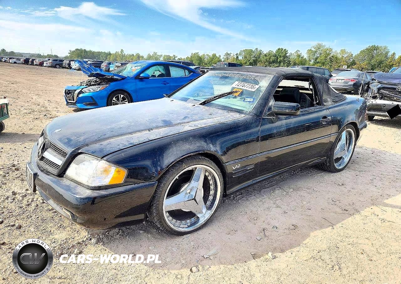 1997 Mercedes-Benz Sl 600 VIN:WDBFA63F9VF142747 - 1