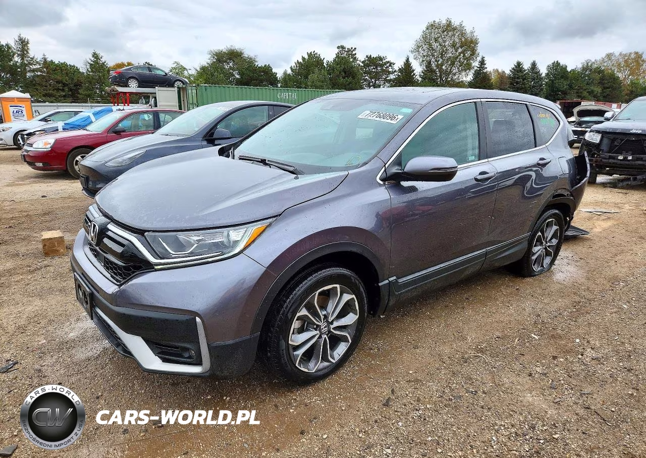 2022 Honda Cr-V Ex VIN:2HKRW2H54NH651529 - 1