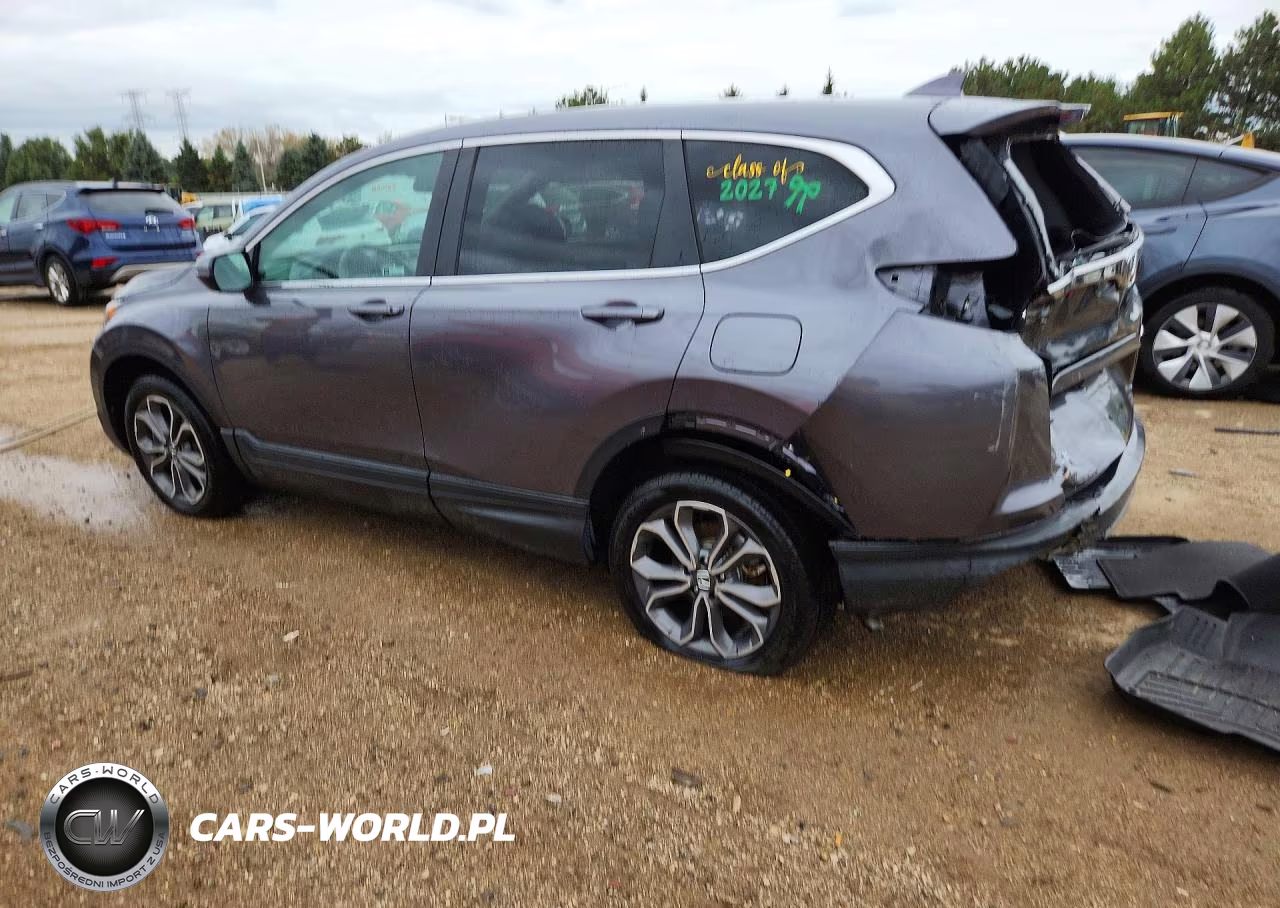 2022 Honda Cr-V Ex VIN:2HKRW2H54NH651529 - 2