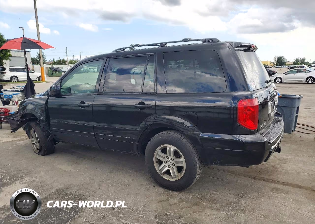 2004 Honda Pilot Ex VIN:5FNYF18424B002788 - 2