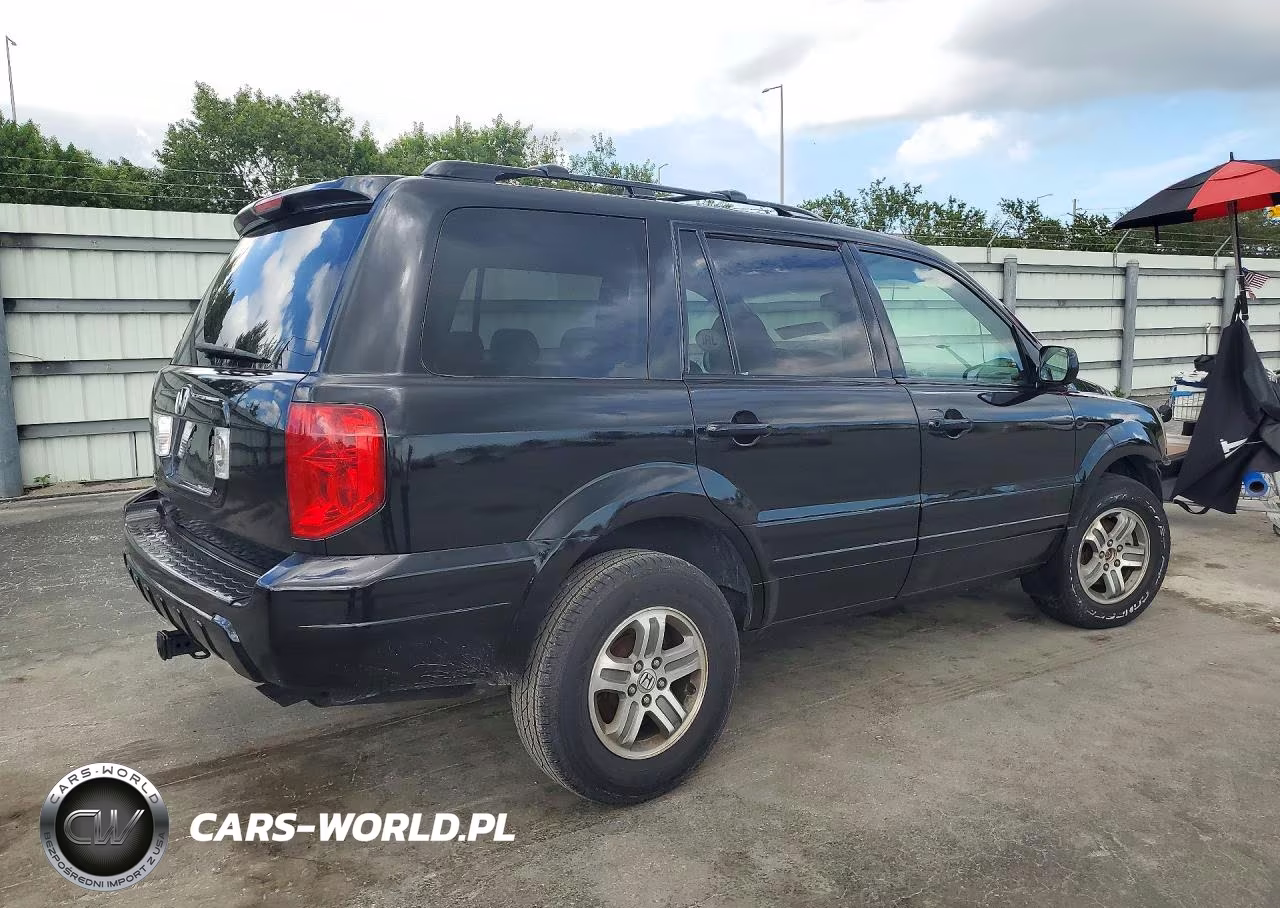 2004 Honda Pilot Ex VIN:5FNYF18424B002788 - 3