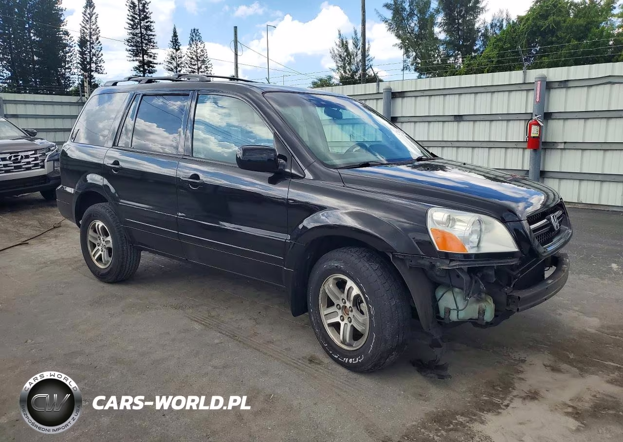2004 Honda Pilot Ex VIN:5FNYF18424B002788 - 4