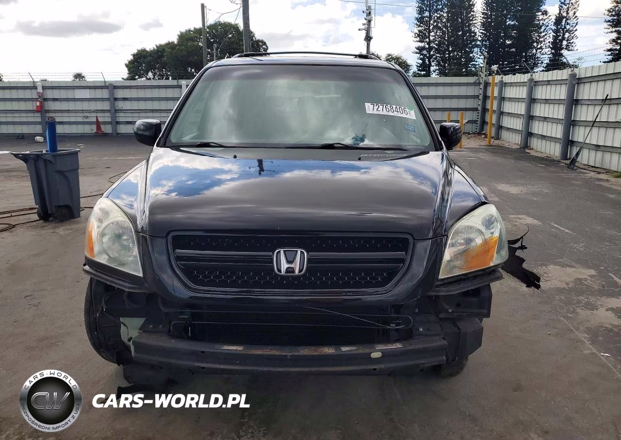 2004 Honda Pilot Ex VIN:5FNYF18424B002788 - 5