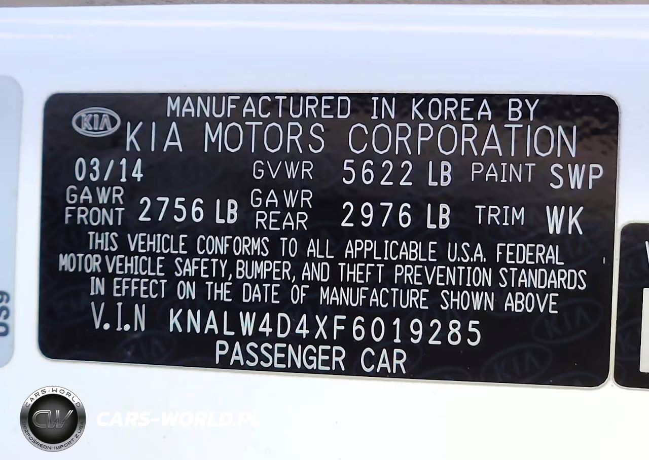 2015 Kia K900 Luxury VIN:KNALW4D4XF6019285 - 13