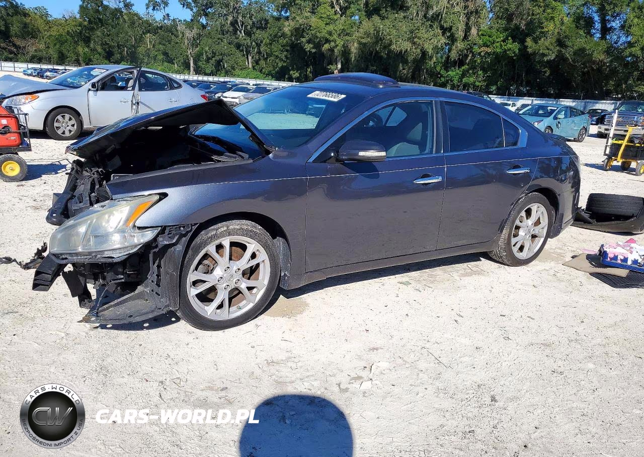 2012 Nissan Maxima 3.5 S VIN:1N4AA5AP3CC855214 - 1