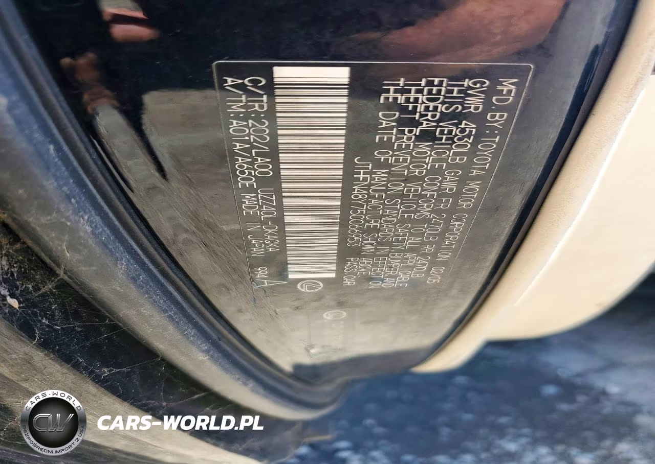 2005 Lexus Sc 430 VIN:JTHFN48Y750066953 - 12