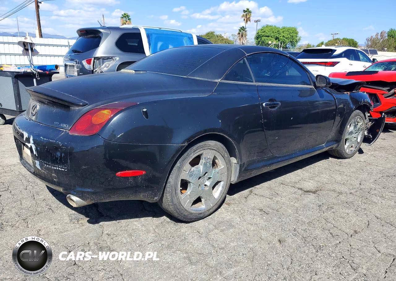 2005 Lexus Sc 430 VIN:JTHFN48Y750066953 - 3