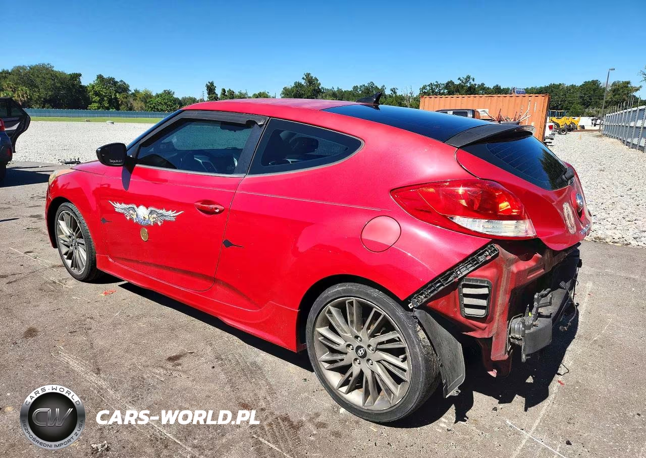 2013 Hyundai Veloster Re Mix VIN:KMHTC6AD1DU156261 - 2