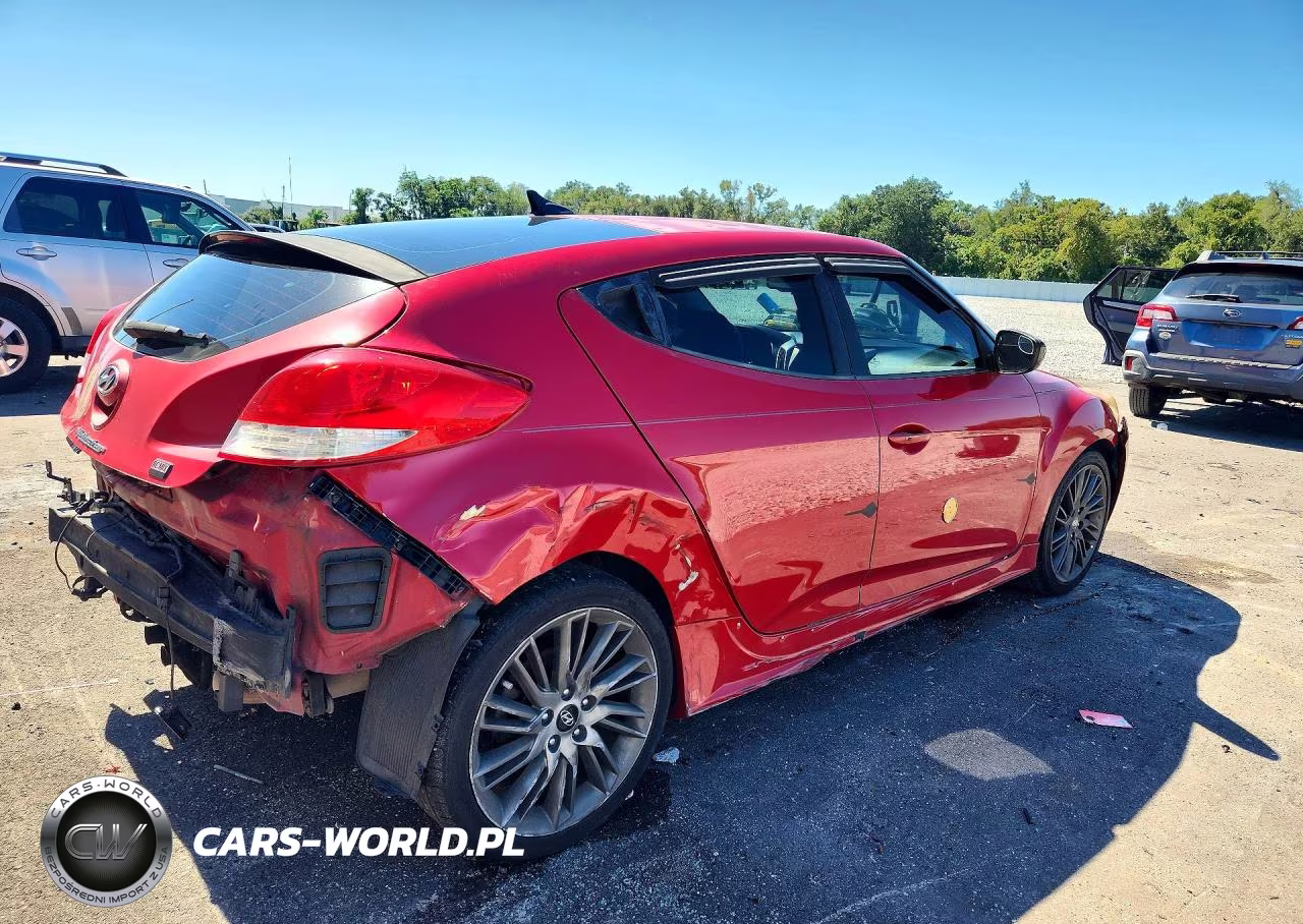 2013 Hyundai Veloster Re Mix VIN:KMHTC6AD1DU156261 - 3