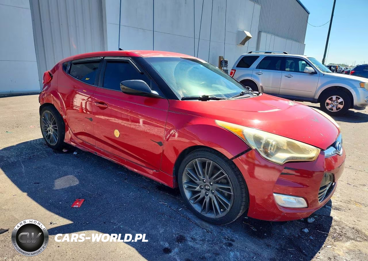 2013 Hyundai Veloster Re Mix VIN:KMHTC6AD1DU156261 - 4